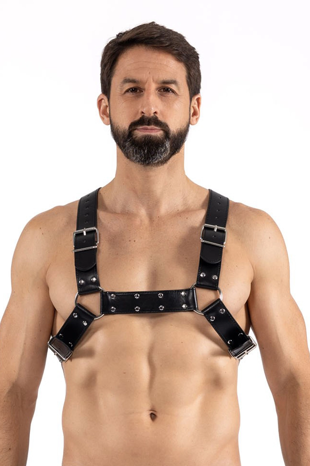 VISION x Harness in Schwarz Model " CLASSIC ", Gay Harness 