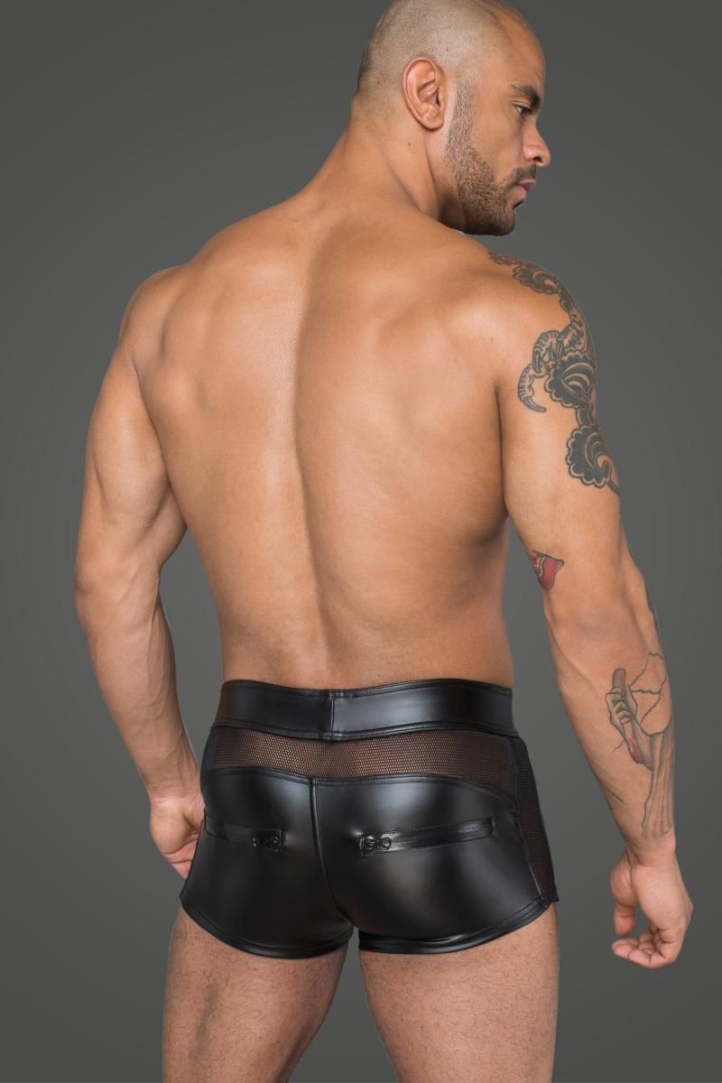 Herren Shorts in Schwarz  Model  " Wet X",  Gay Shop Online 