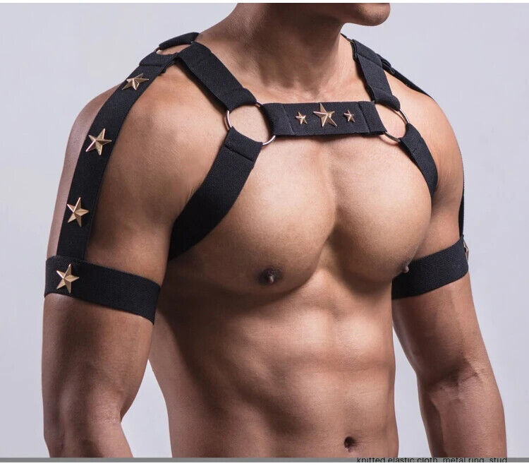  Harness  von INCERUN  Model "Harness x Stars ", Gay Harness  