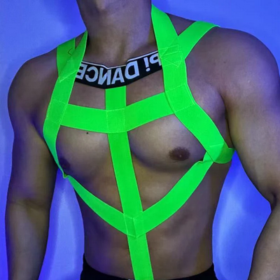  Harness Chest Strap  von INCERUN  Model "Harness x Chest ", Gay Harness  Shop 