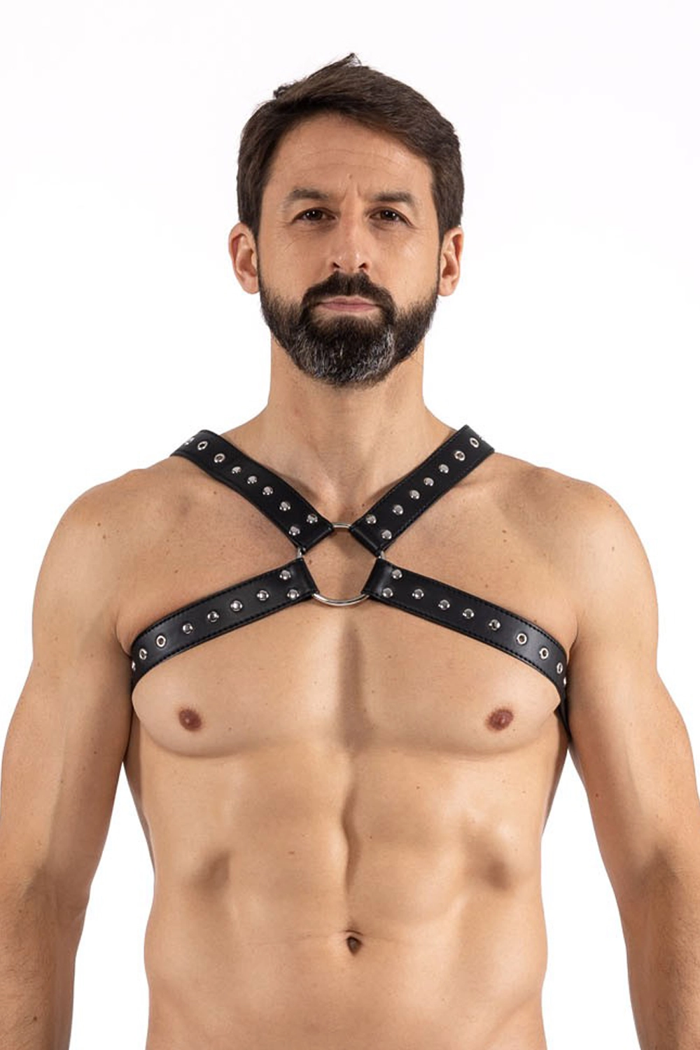 VISION x Harness in Schwarz Model " X Harness ", Gay Harness