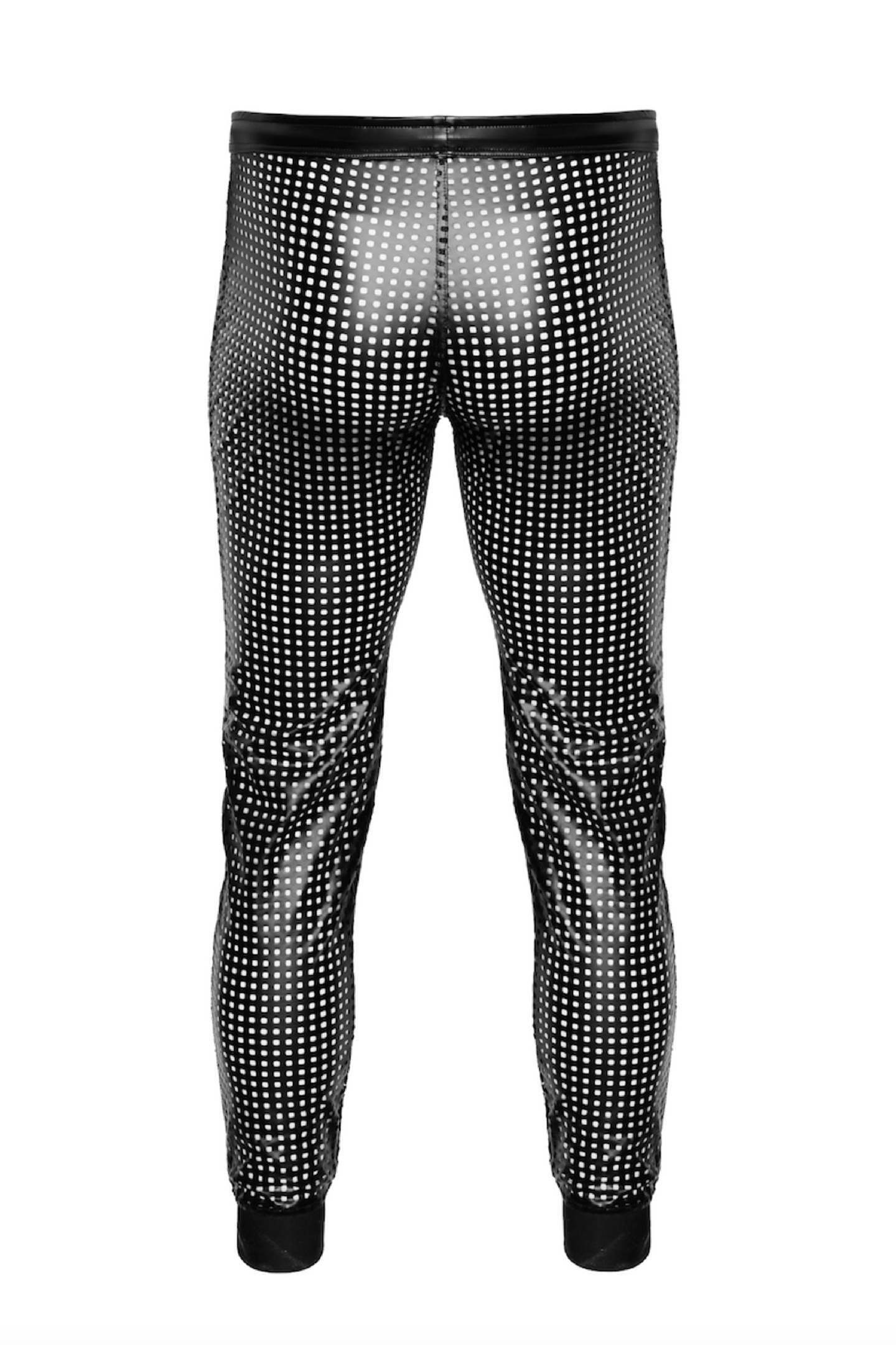 LAB Kinky Rave Laser Cut Hose in Schwarz von Noir Handmade, Gaywear 