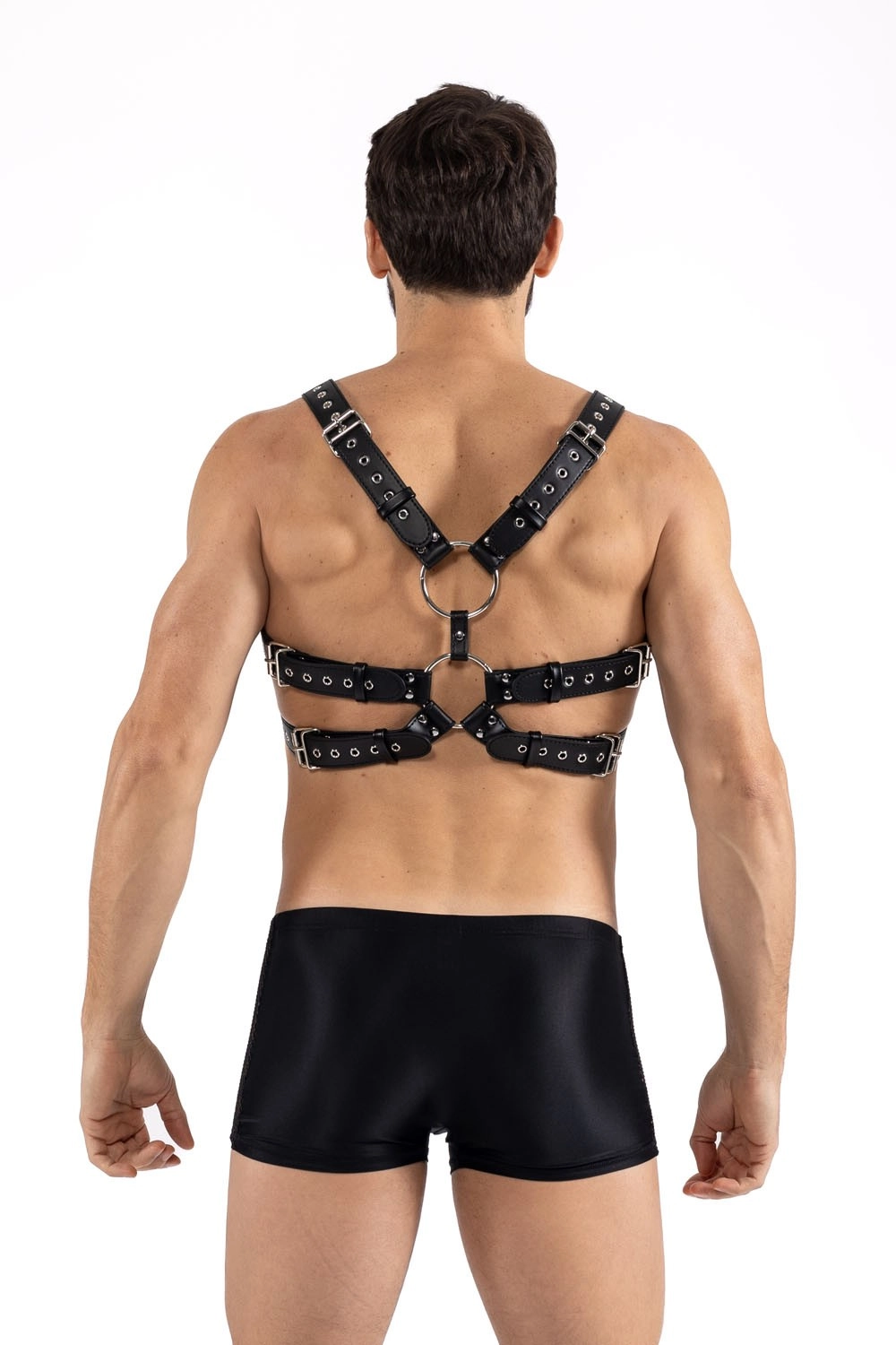 VISION x Harness in Schwarz Model " SUPER VISION ", Gay Harness  