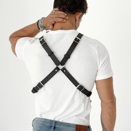 Body Harness mit Clips  von INCERUN  Model " Harness  X24", Gay Fashion Shop