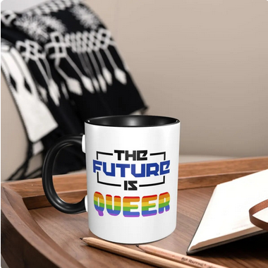 Pride Tasse Model " Future Queer" von Incerun , Pride Fashion Shop 