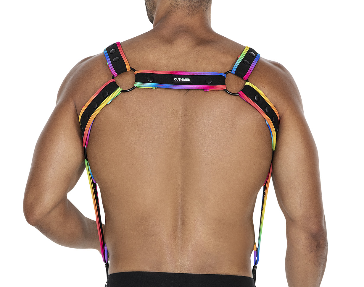 PRIDE x Harness in verschiedenen Farben  Model " PRIDE x5 SHOW 3 " , Gay Harness 