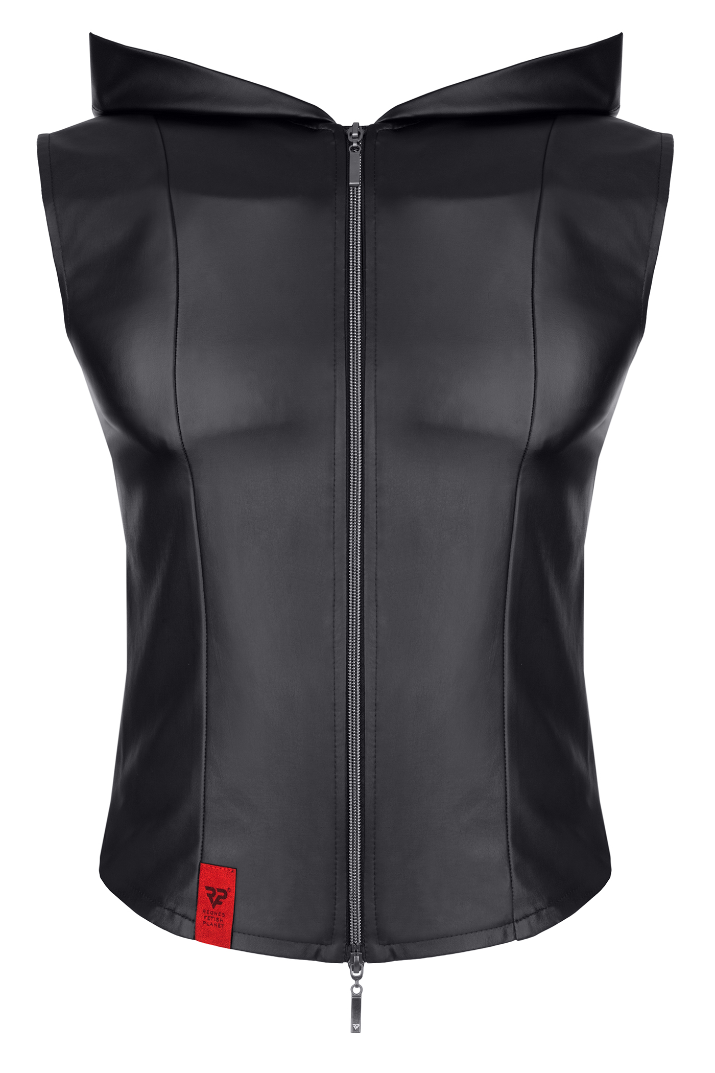  REGNES FETISH PLANET Weste RMDario001 schwarz in  schwarz , Gaywear 