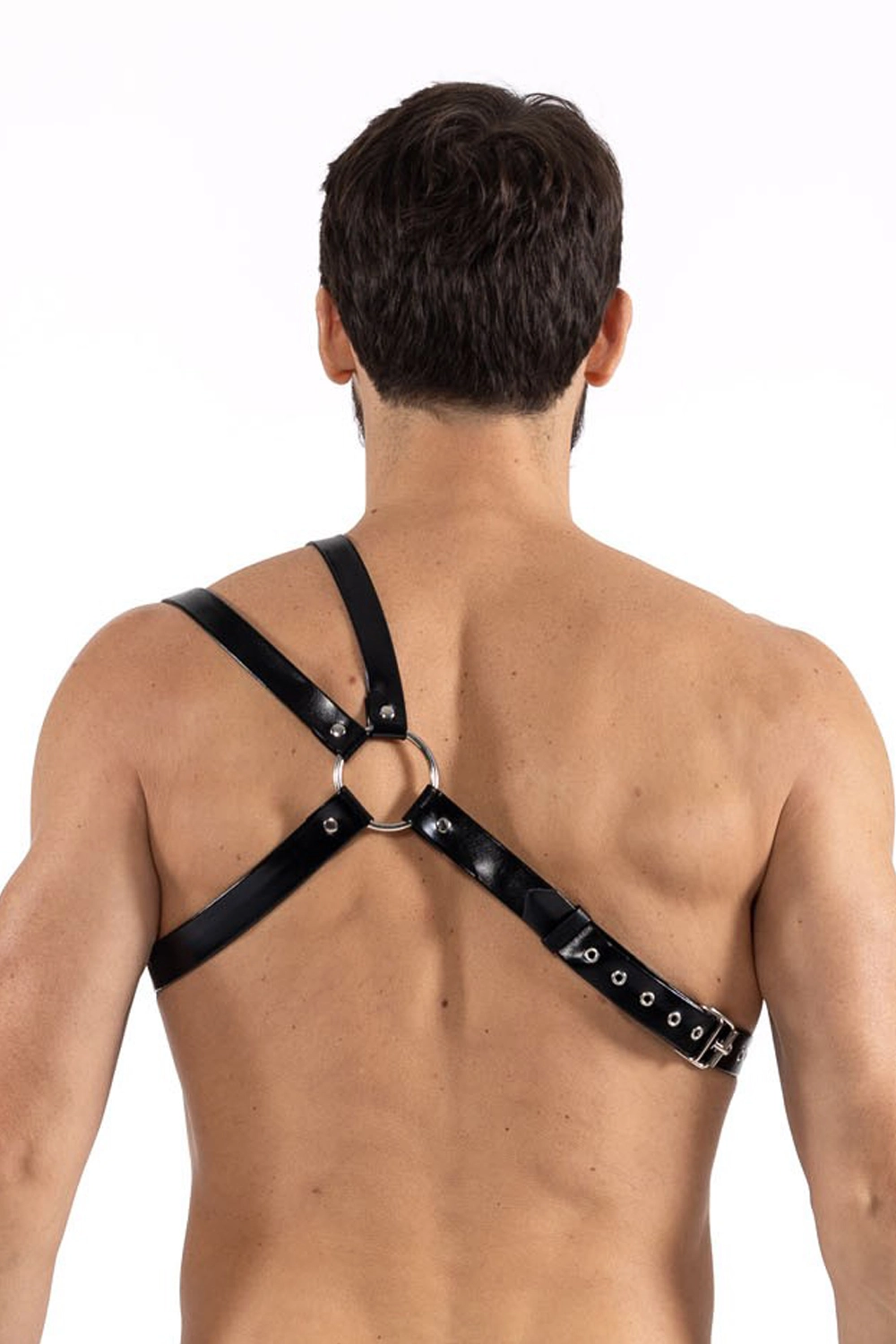 VISION x Harness in Schwarz Model " MEGA VISION ", Gay Harness   