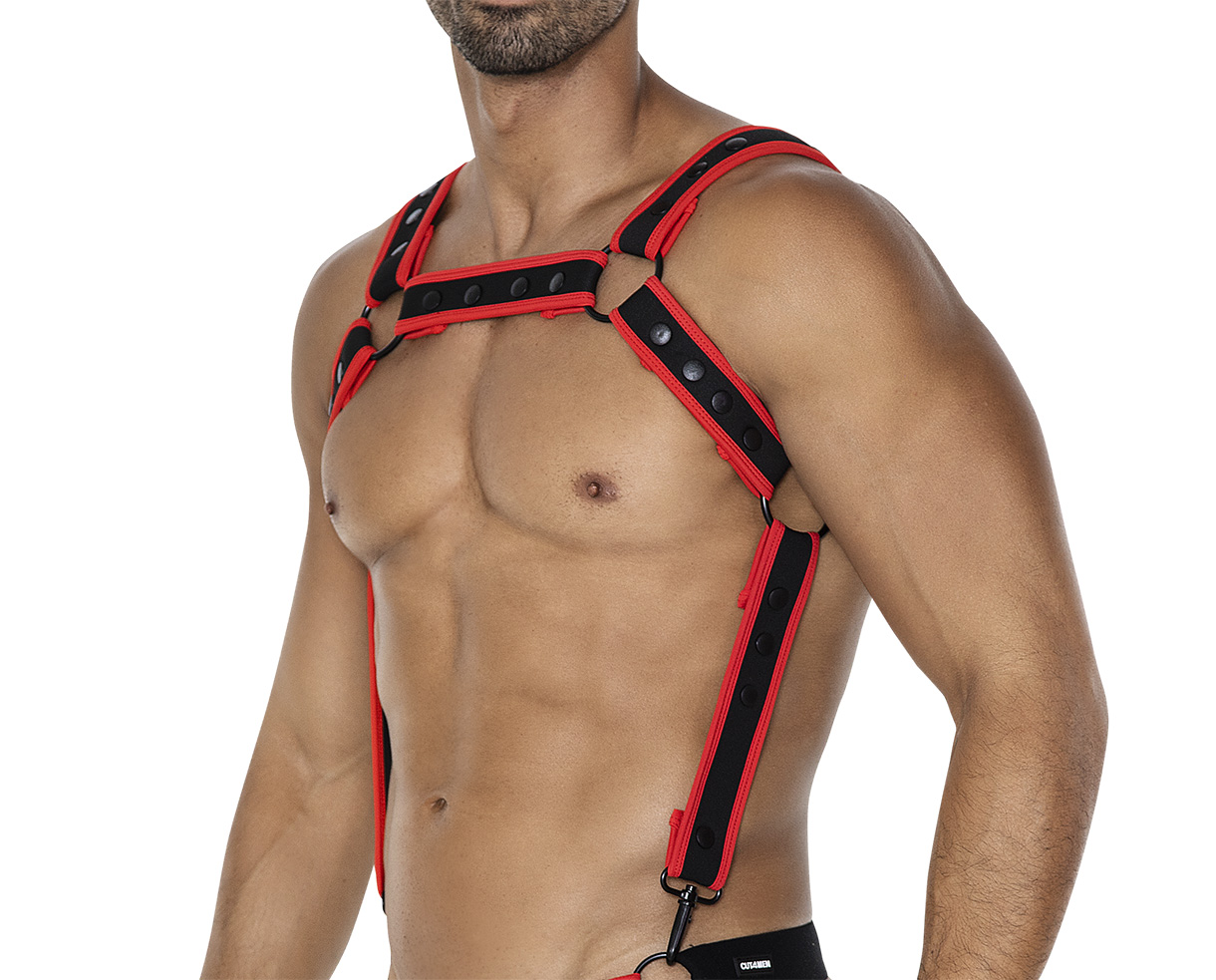 PRIDE x Harness in verschiedenen Farben  Model " PRIDE x5 SHOW 3 " , Gay Harness 