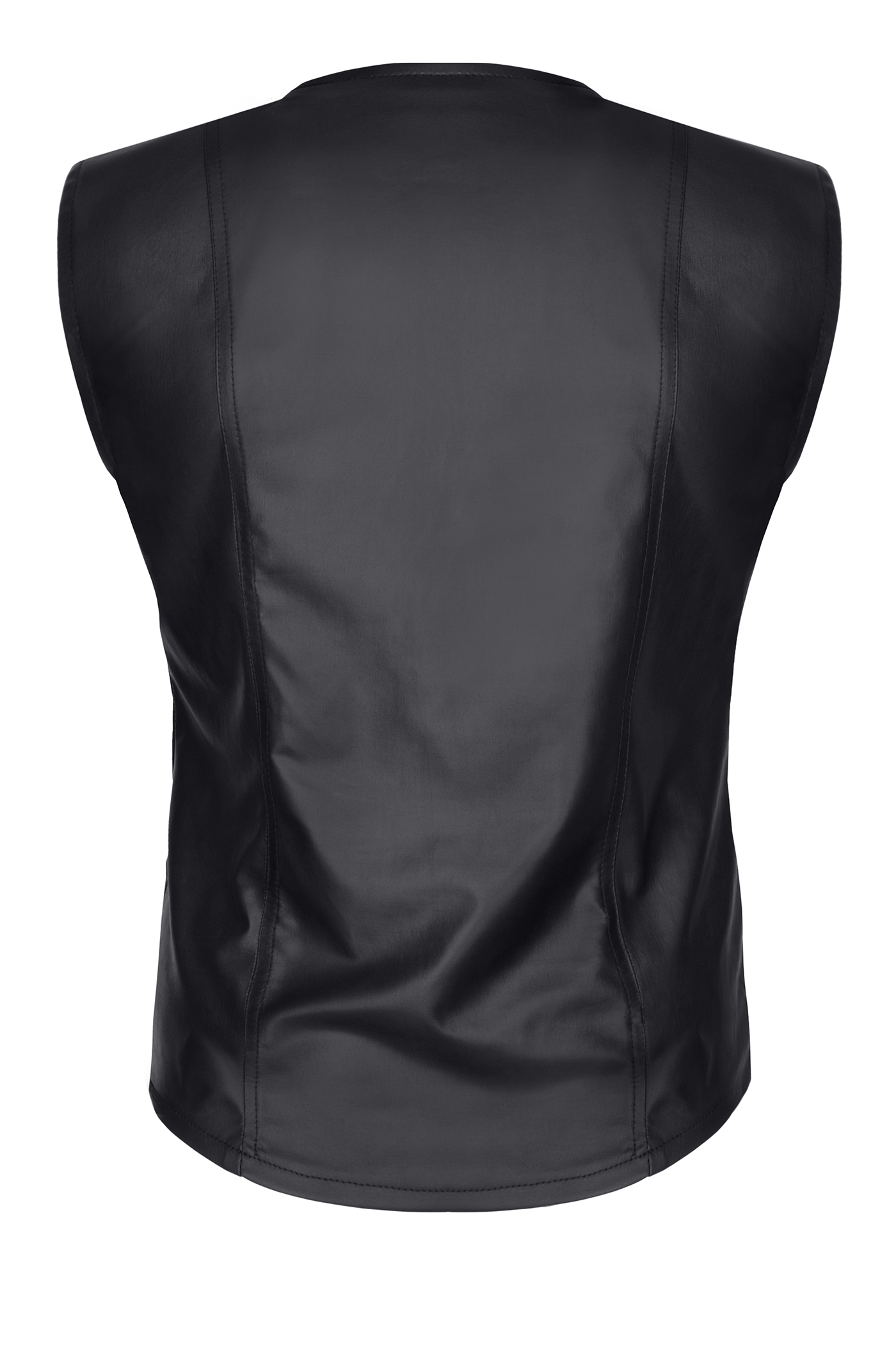 REGNES FETISH PLANET Herren Weste RMCamillo001 in schwarz, Gaywear