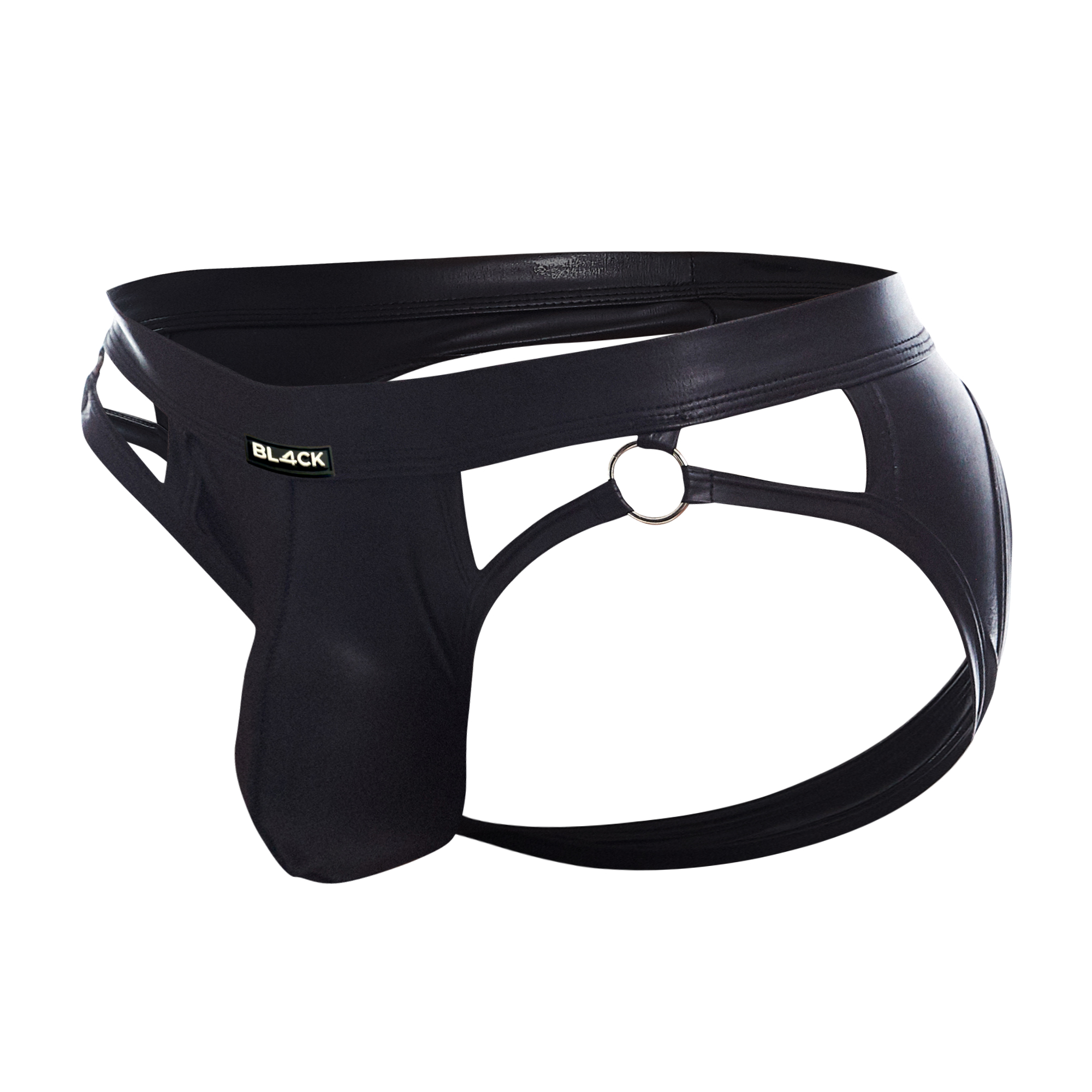 Jockstrap in schwarz Wetlook Jockstrap BL4CK02  von CUT4MEN  , Gaywear