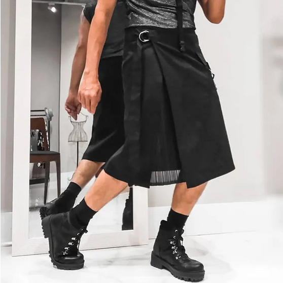 Men Rock in Schwarz  von INCERUN  Model " Dark x Rock", Gay Fashion Shop 