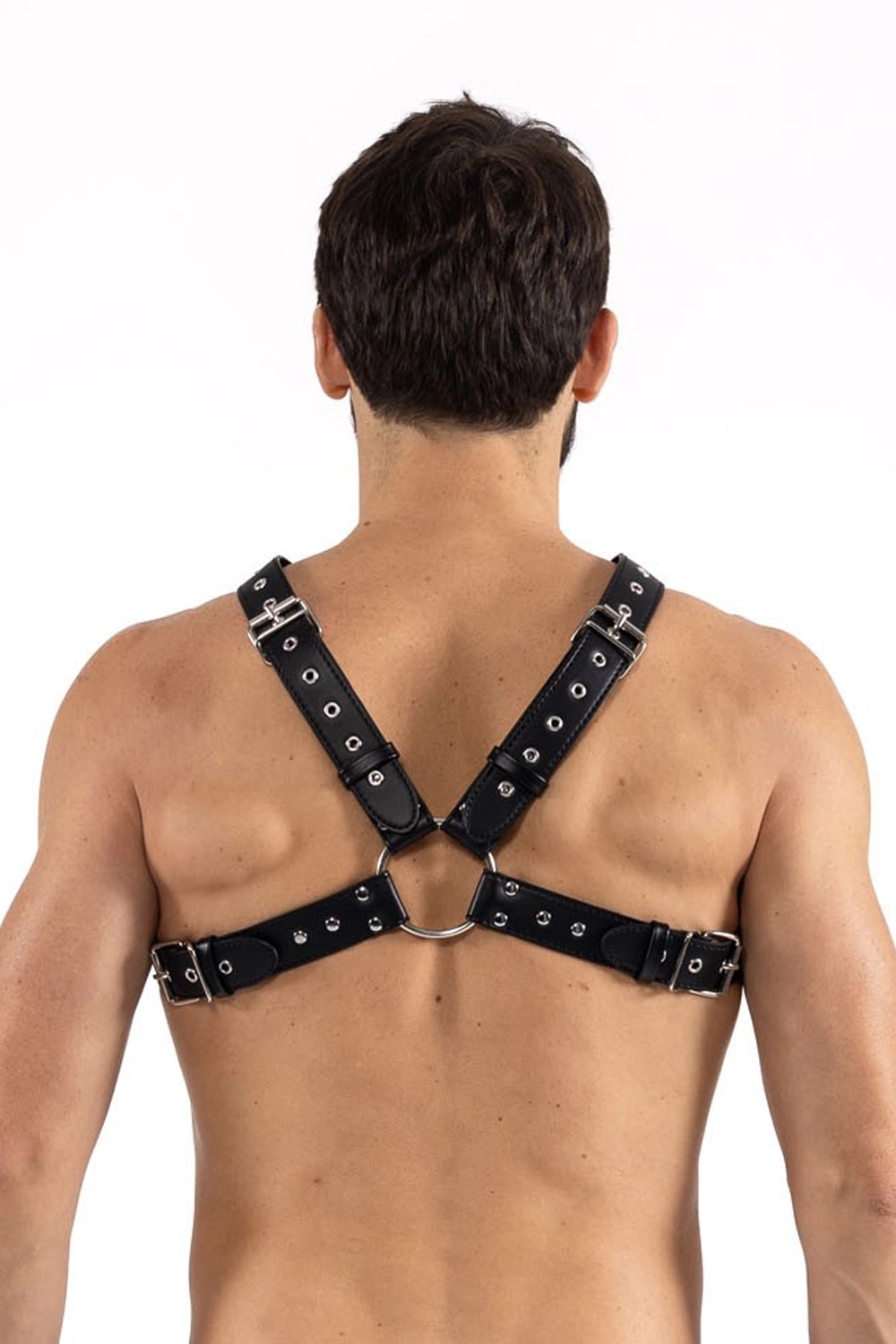 VISION x Harness in Schwarz Model " X Harness ", Gay Harness