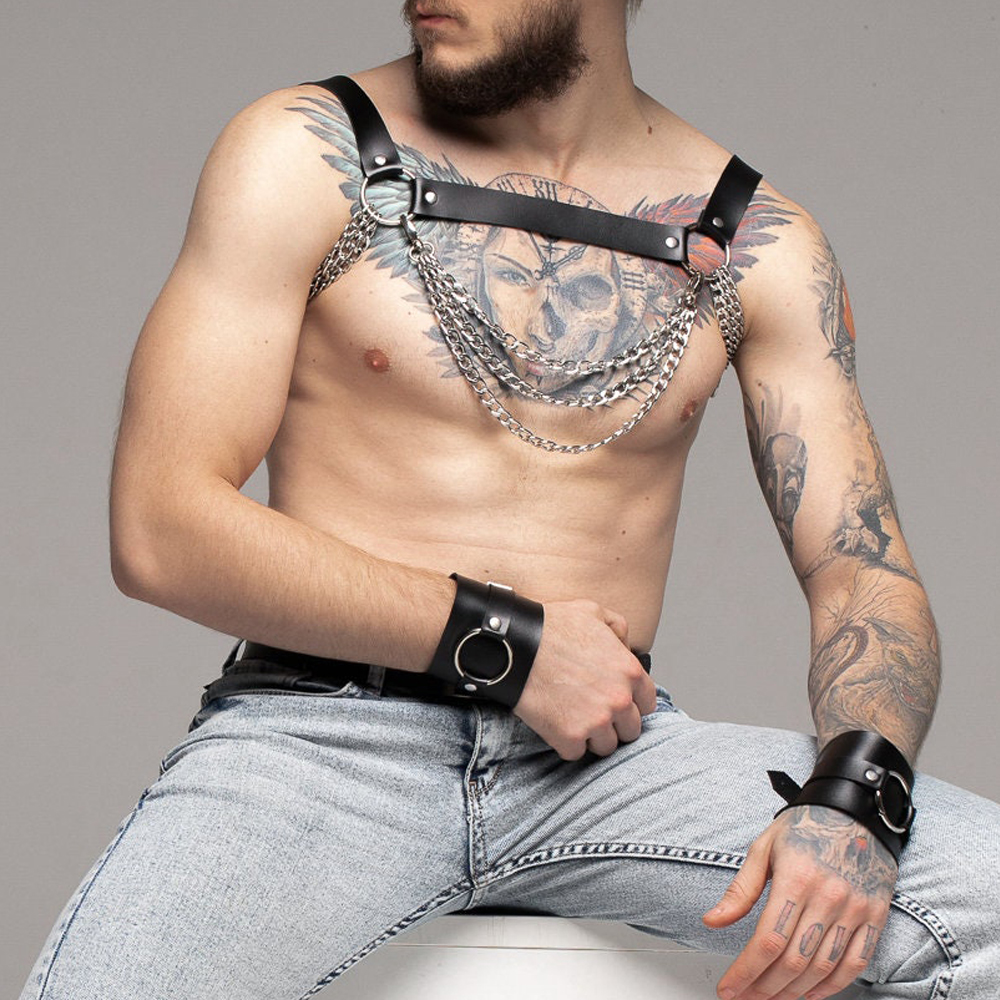 Harness mit Kette  von Incerun, Gaywear Fashion Style