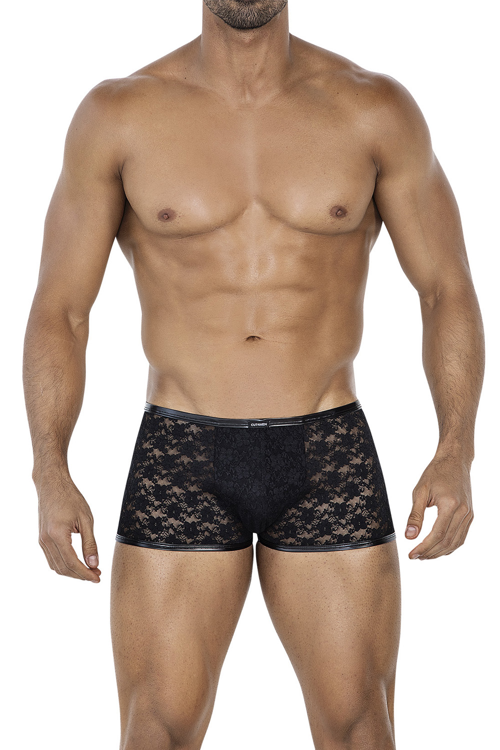 schwarzer Trunk Boxer Shorts L4CE05 von CUT4Men , Gaywear schwarzer Trunk Boxer Shorts L4CE05 von CUT4Men , Gaywear