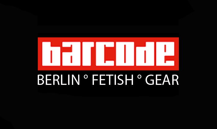 Disco Single Shoulder Pad von Barcode Berlin Model "Pad" in Blau im Gaywear Fetisch Style